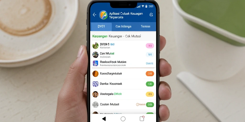 Antarmuka DY01 yang menunjukkan fungsi cek mutasi.