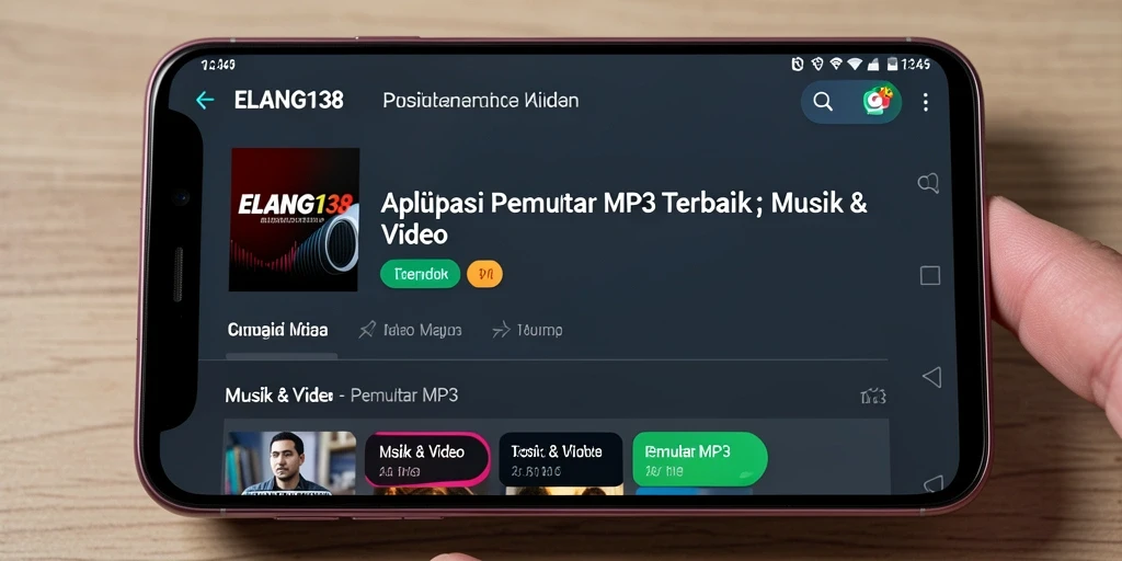 Tampilan antarmuka ELANG138 yang sederhana dan fungsional.