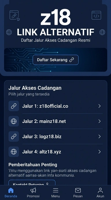 Link Alternatif z18 untuk Pengguna Android Indonesia