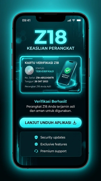 Kanal Resmi z18 untuk Pengguna Android di Indonesia